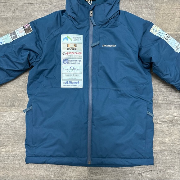 Patagonia Snow shot Jacket Grow Fit Size M (10) SARS Alpine Team 2022 - Picture 2 of 12